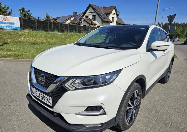 samochody osobowe Nissan Qashqai cena 53600 przebieg: 128000, rok produkcji 2018 z Głuszyca